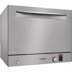 Bosch SKS2ITI00E, Série 2, Lave-vaisselle compact 55cm, Pose-libre, Argent