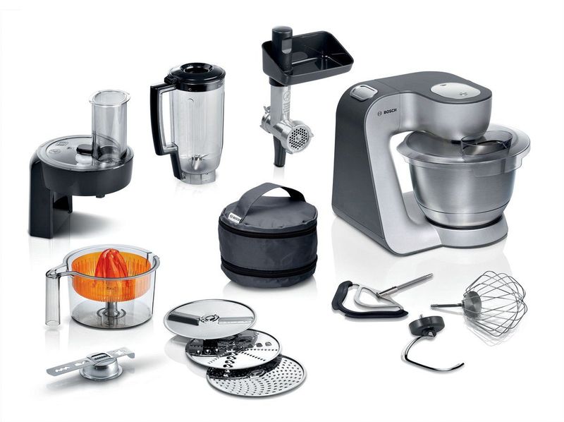 Bosch MUM5 - MUM5935B - Keukenmachine - 1000W - 3,9L - Donker zilver