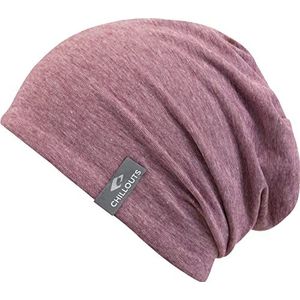 CHILLOUTS Unisex Tbilisi Longbeanie, rood, Eén maat
