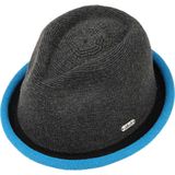 CHILLOUTS Boston hoed voor heren, 23 grijs/blauw, L/XL