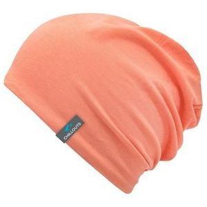 CHILLOUTS Acapulco beanie-muts, 74, zalm, Eén maat