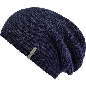 Chillouts beanie muts Keith navy melange
