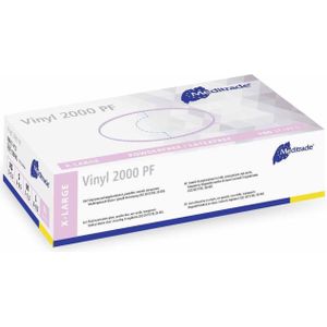Meditrade - 1251XL - Vinyl Wegwerphandschoenen - Poedervrij - 100 Stuks