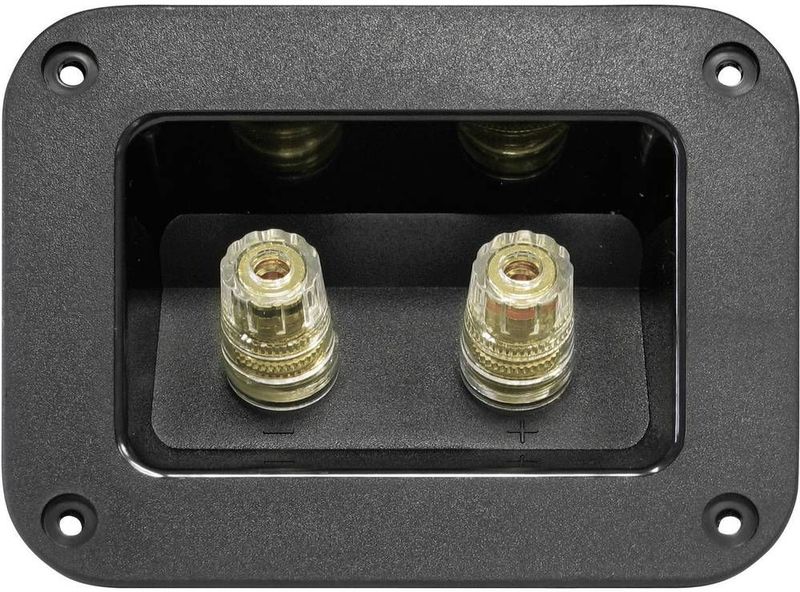 Dynavox - Luidspreker-Schroefaansluiting - Zwart - 1 Stuk