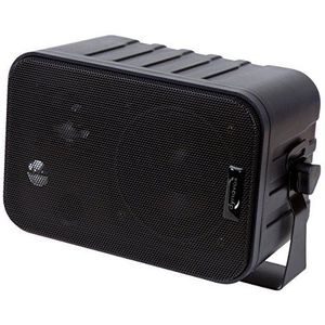 Dynavox Mini 3-Weg Luidsprekers - Zwart - ABS-Kunststof - Compact Ontwerp