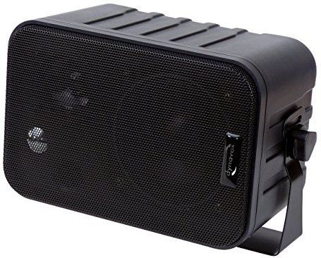 Dynavox Mini 3-Weg Luidsprekers - Zwart - ABS-Kunststof - Compact Ontwerp