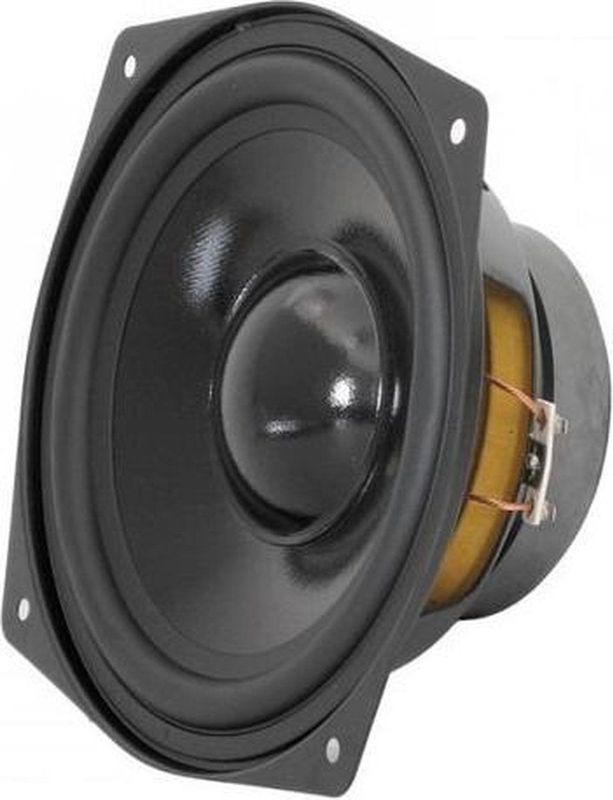 Dynavox losse basluidspreker 10 cm met PP conus en rubber-rand 8Ω