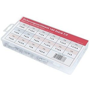 Sicherungs-Sortiment für Werkstatt 80 x Träge, 80 x Flink