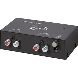 Dynavox Phono Voorversterker TC20 Zwart