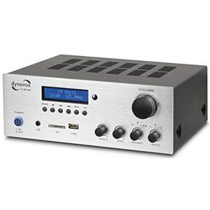 Dynavox VT-80MK stereo versterker met bluetooth en tuner zilver