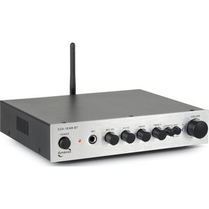 Dynavox ESA-18 MK Bluetooth versterker zilver