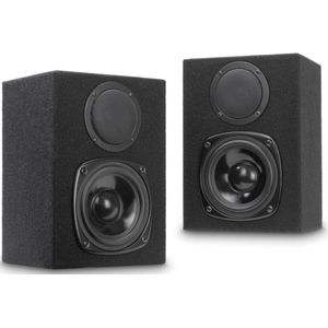 Dynavox - Trapeziumvormige Luidsprekers - Zwart - 120W Vermogen