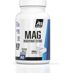 All Stars Pure MAG Magnesium Supplement 90 porties
