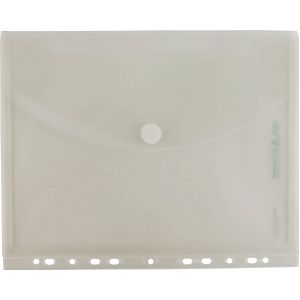 10 x Foldersys Sichttasche Dehnfalte Abheftrand A4 transparent klar Re