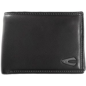 camel active Vegas portemonnee leer 10,5 cm schwarz