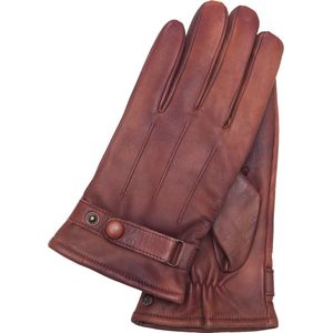 Otto Kessler Heren handschoenen met touch in bruin leer mt 9,5