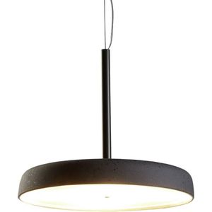 Casablanca Clavio Flat hanglamp antraciet/zwart