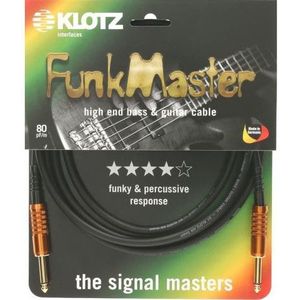 Klotz TM-0300 instrumentkabel 3 m lang