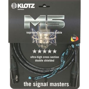 Klotz M5FM01 M5 Microkabel 1 m - Microfoonkabel