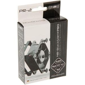 BlackSilentPRO - Ventilator - Zwart - Hoogwaardige Koeling