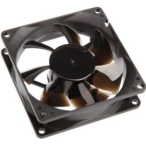 Noiseblocker - NB-BlacksilentPRO P-1 - Ventilator - Zwart - 80 mm - 1 x