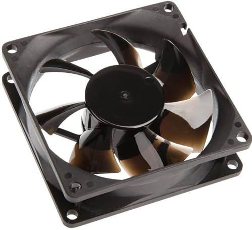 Noiseblocker - NB-BlacksilentPRO P-1 - Ventilator - Zwart - 80 mm - 1 x