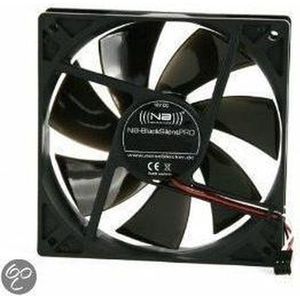 Noiseblocker - Pro-serie PL2 - PC Ventilator - 120 mm - Zwart