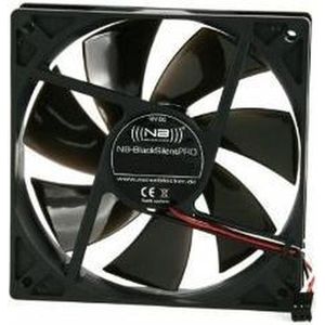Noiseblocker - BlackSilentPro PK1 - PC Ventilator - Zwart - 140 mm - 1 x