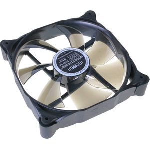 Noiseblocker - Multiframe S-serie M12-PS - Ventilator - Zwart - Wit - 120 mm - 1 x