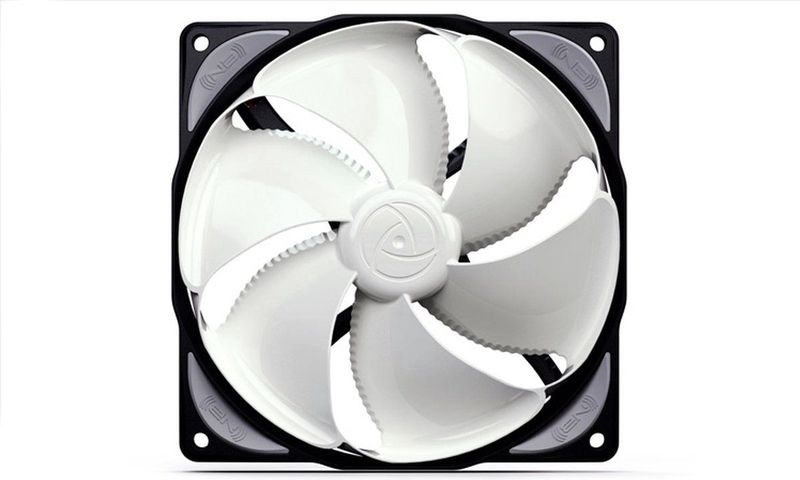 Noiseblocker - NB-eLoop B12-1 - PC Ventilator - Zwart - Wit