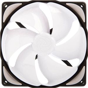 NoiseBlocker NB-eLoop ITR-B12-PS PC-ventilator Wit, Zwart (b x h x d) 120 x 120 x 25 mm