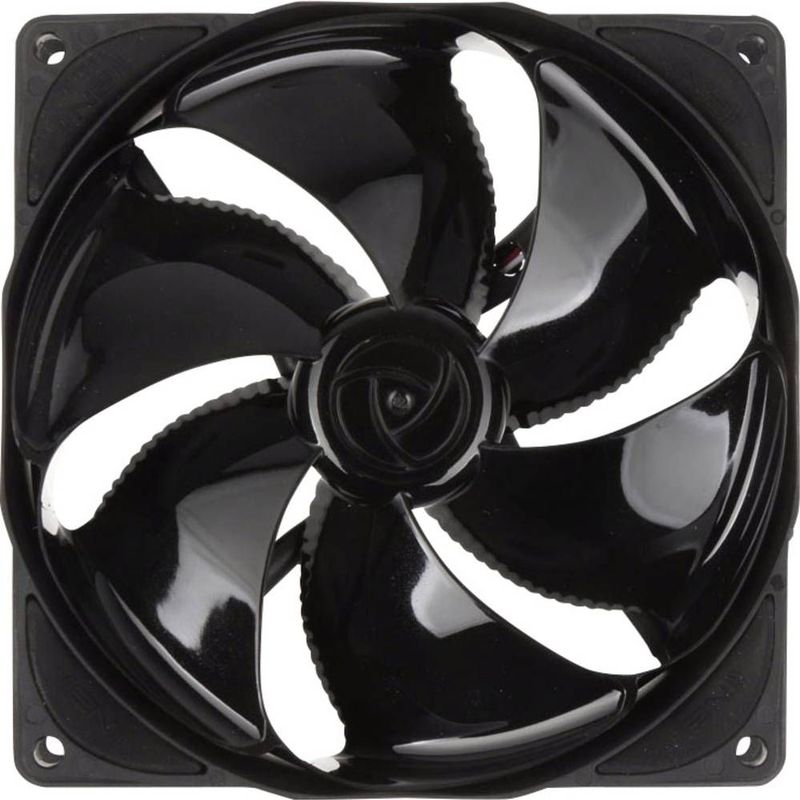 Noiseblocker NB-eLoop B12-PS (120 mm, 1 x), PC ventilator, Zwart