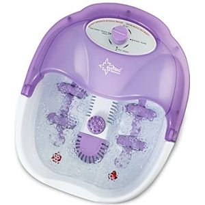 SUNTEC FMA-8656 Comfort voetmassageapparaat, massageapparaat voor je voeten, elektrisch watervoetbad met trillingen, massage en infrarood, voetverzorging met 3 pedicure-accessoires