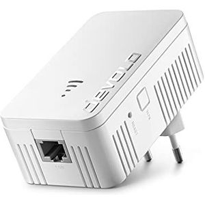 Devolo WiFi Repeater 5 (ac) 1200: WiFi Mesh versterker, 1200 Mbps, 1x Gigabit Ethernet-poort, WiFi-repeater compatibel met alle internetboxen, Access Point, Frans stopcontact