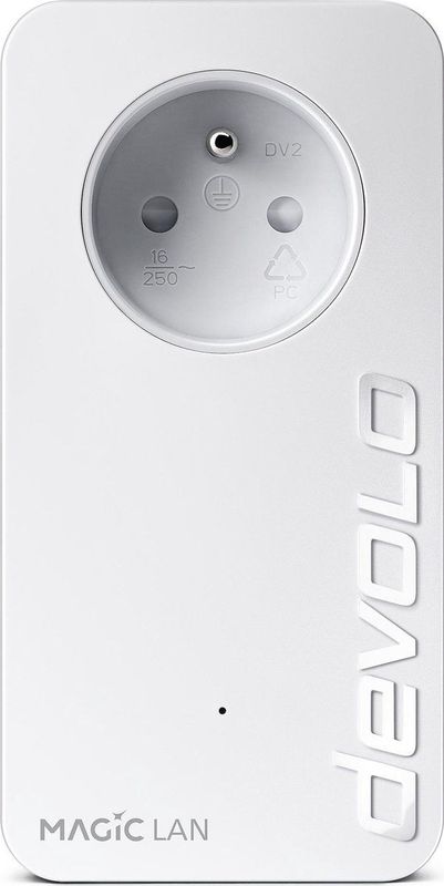 Devolo Magic 1 LAN - Powerline Uitbreiding - Zonder Wifi - Wit