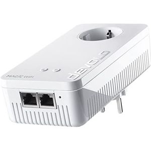 Devolo Magic 1-1200 WiFi ac Multiroom Kit: Set met 3 Powerline adapters, wifi-functie, geschikt voor thuiskantoor (1200 Mbit/s, 4 x Fast Ethernet LAN, Mesh, G.hn)