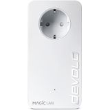 Devolo - Magic 2 - Powerline - Wit - 2400 Mbit/s - 3 Gigabit LAN-poorten