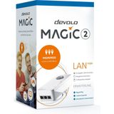 Devolo - Magic 2 - Powerline - Wit - 2400 Mbit/s - 3 Gigabit LAN-poorten