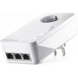 Devolo - Magic 2 - Powerline - Wit - 2400 Mbit/s - 3 Gigabit LAN-poorten