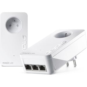 Devolo Magic 2 LAN Triple Starter Kit - Powerline Zonder WiFi - BE
