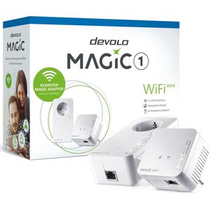 Devolo - Magic 1 WiFi Mini - Starter Kit - Wit - Powerline
