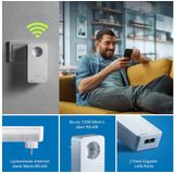 Devolo MAGIC 2 Multiroom Kit 2400 Mbit/ Ethernet LAN Wi Fi Wit 3 stuk