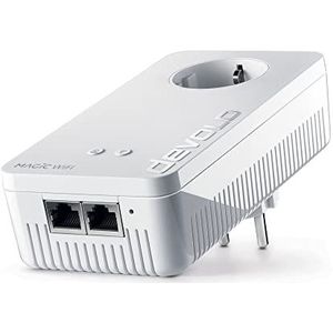 Devolo Next Magic 2 wifi uitbreidingsadapter CPL wifi adapter - tot 2400 Mbps, dLAN 2.0, wit