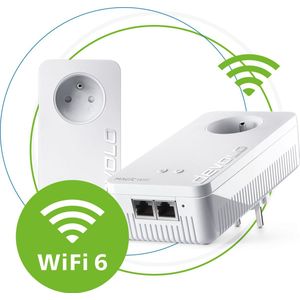 devolo Magic 2 - Powerline-adapter -  Starter Kit - WiFi 6 - BE