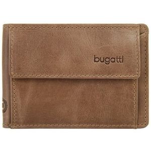 Bugatti portemonnee volo voor biljetten muntzak, 10 cm, Cognac