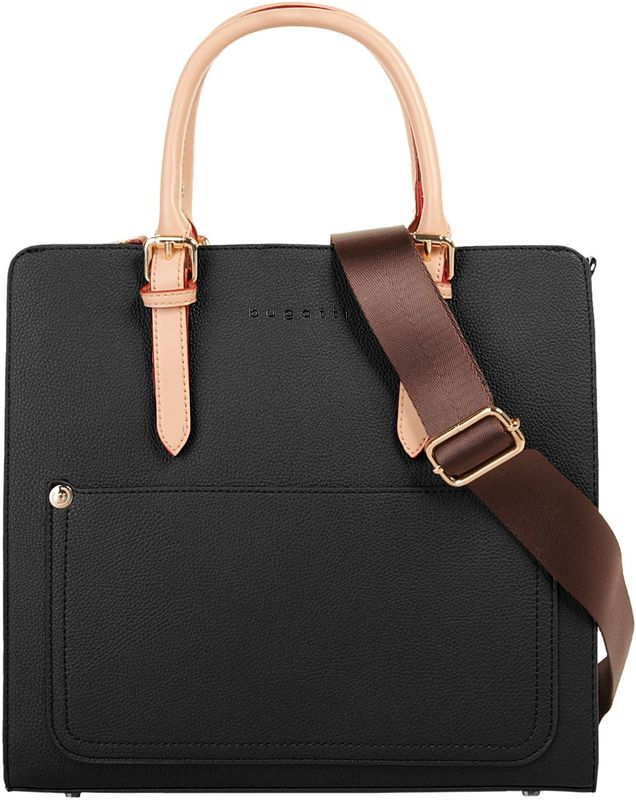 bugatti Handtasche Ella - Henkeltasche L 30 cm (black)
