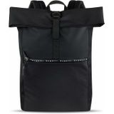 Tagesrucksack Blanc DeLight Rolltop 15 Zoll Schwarz