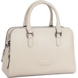 bugatti Handtas Schoudertas Elsa Top Handle White Crème