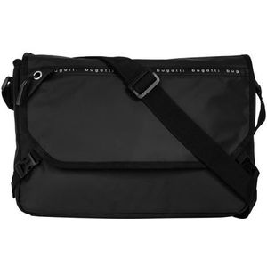 Bugatti - Umhängetasche Blanc DeLight Messenger Bag Laptoptaschen 1 ct Schwarz Herren (59.4 € / 1 ct)