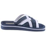 Siebi - Badslippers - Marine/wit - Sportief